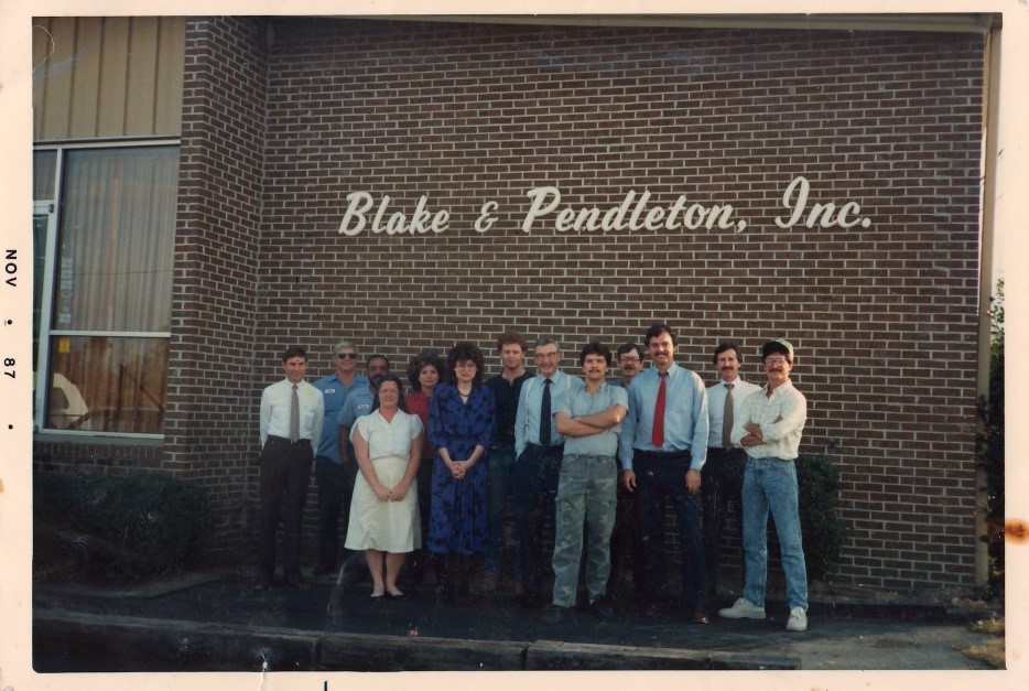 Group Photo of Blake & Pendleton employees 