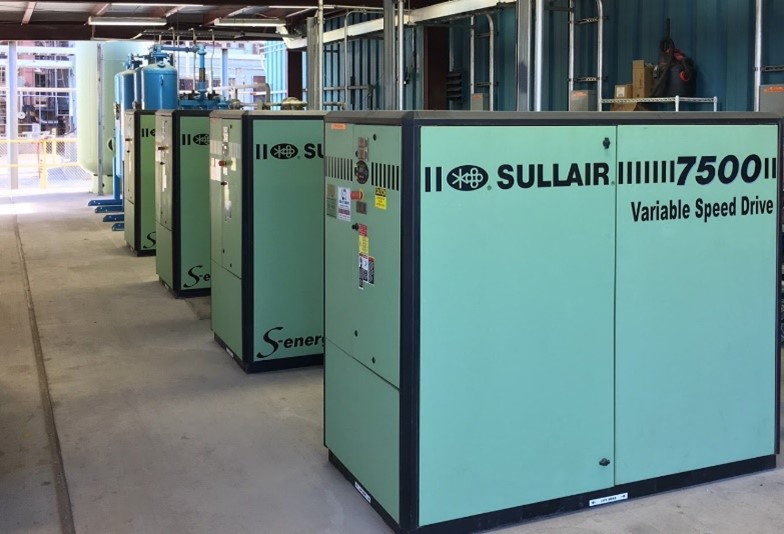 Sullair 750 in industrial setting 
