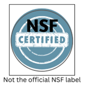 NSF Certified Non-Official NSF label